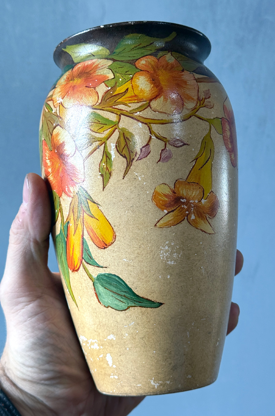 Ellen Greenway-signed vase