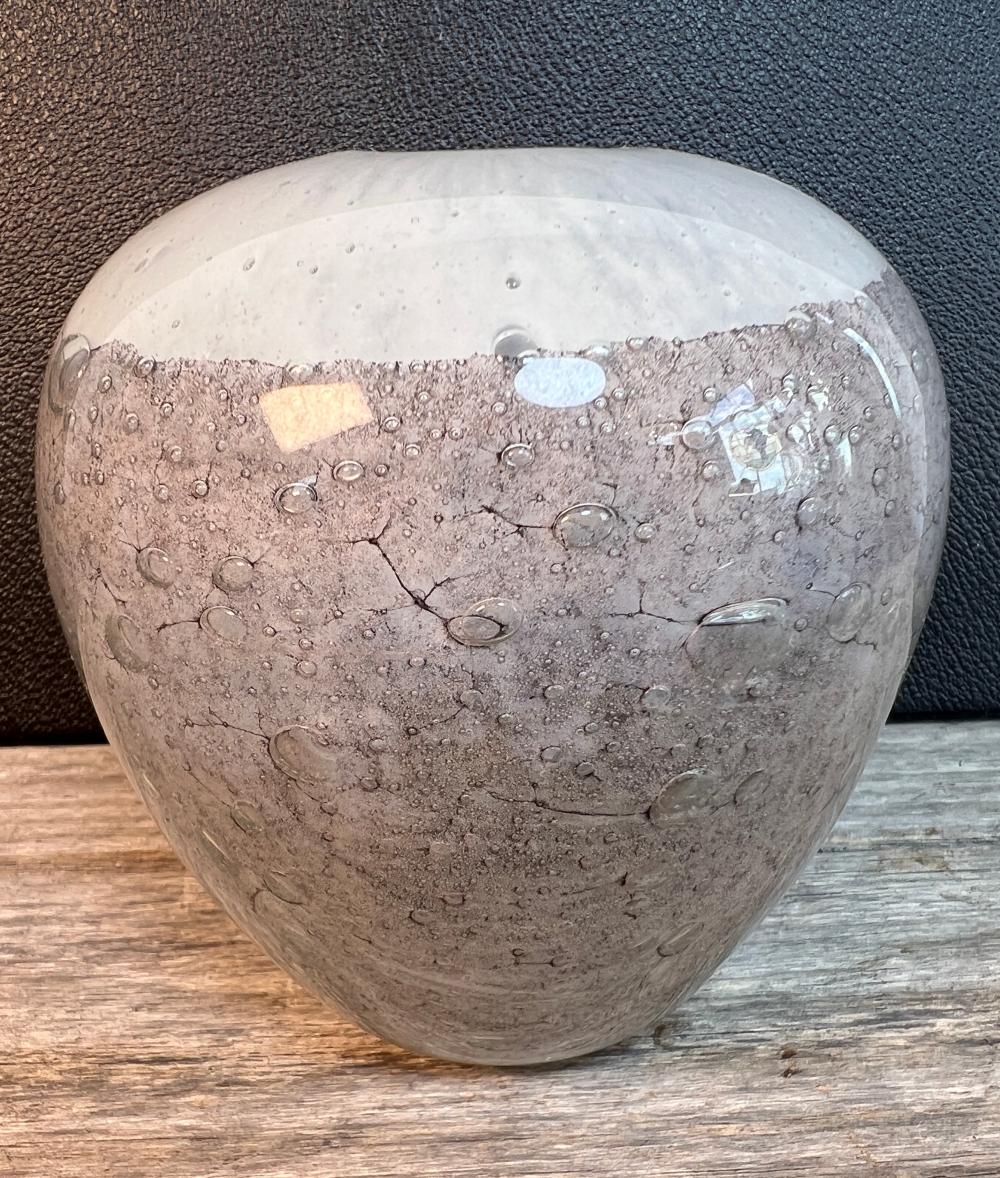 D. O'Connor, Australian Studio Art Glass Vase, 1991
